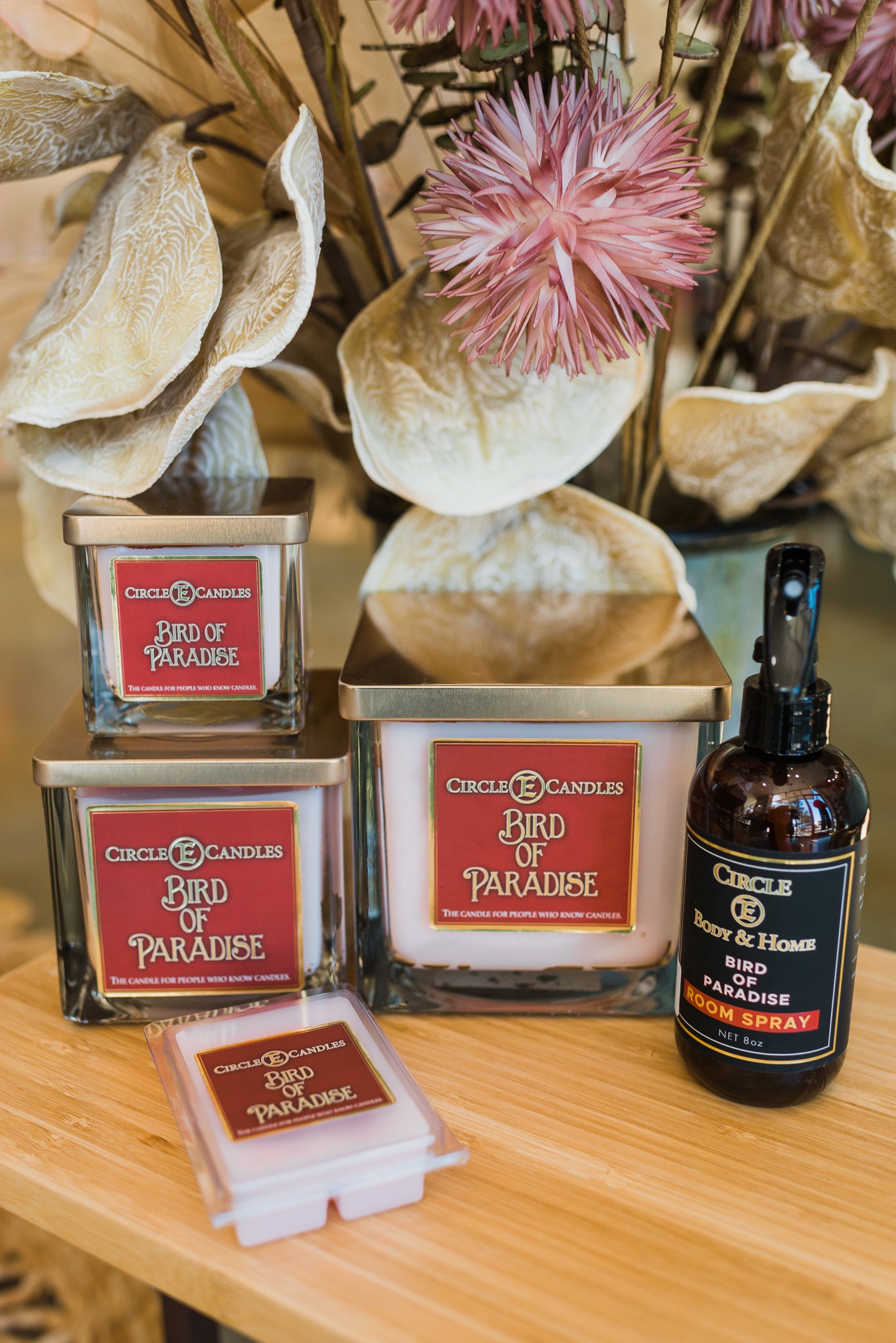 Circle E Candles Bird of Paradise Brickwood Boutique